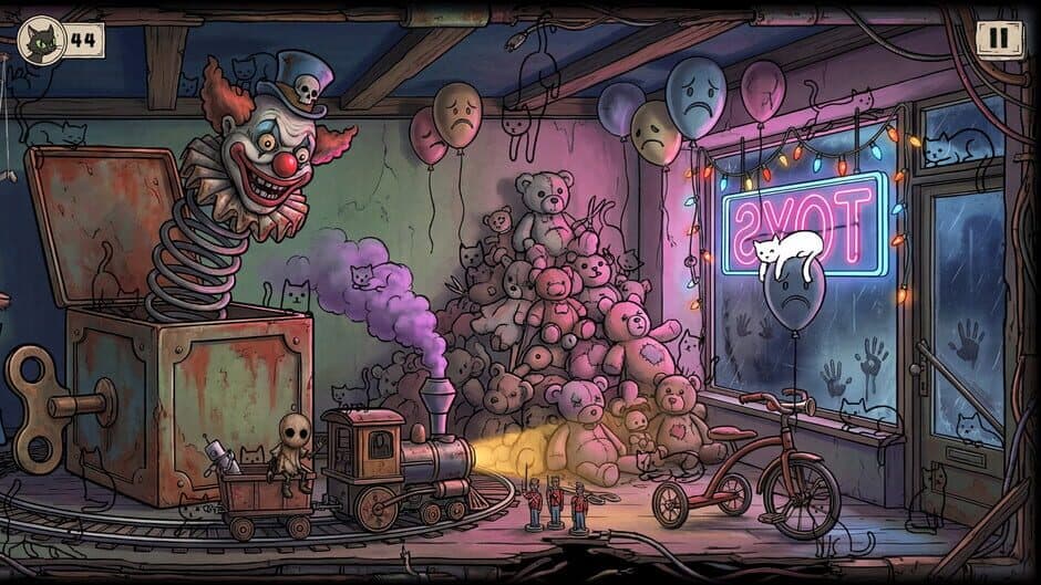 Скриншот 2 из Find the Cat: Nightmare