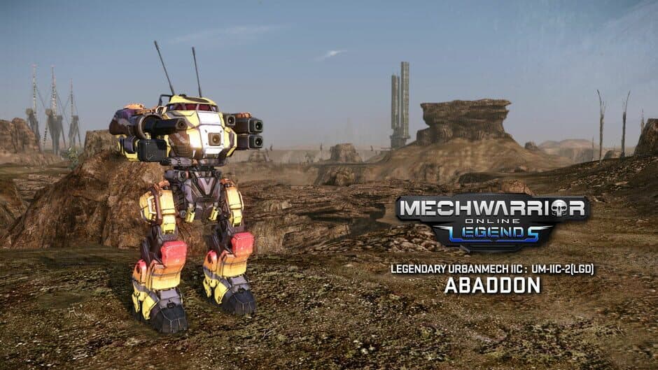 Скриншот 2 из MechWarrior Online: Hashké and Abaddon Legendary Mech Pack