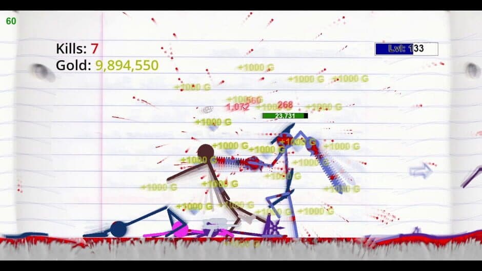 Скриншот 1 из Stickman Physics Battle Arena