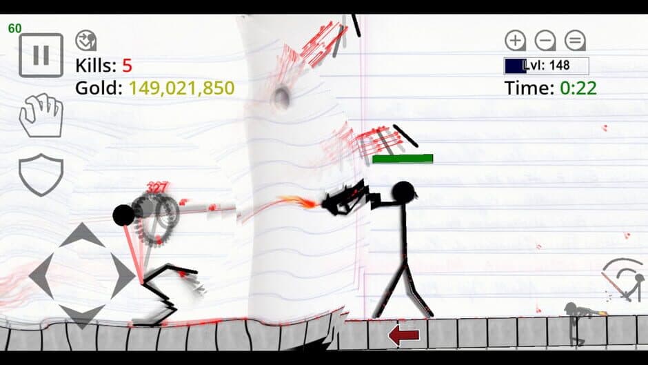 Скриншот 10 из Stickman Physics Battle Arena