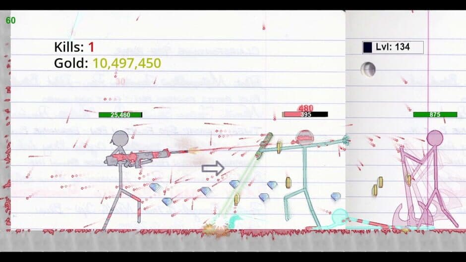 Скриншот 11 из Stickman Physics Battle Arena