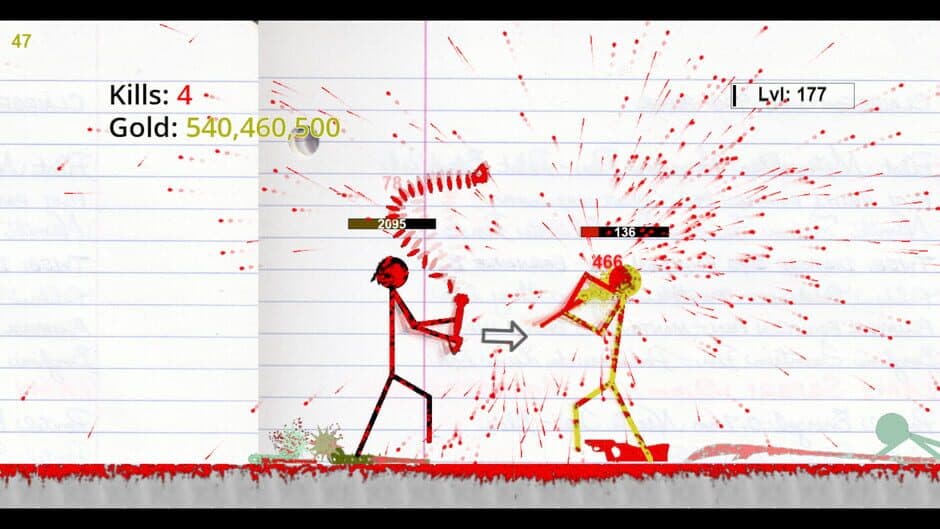 Скриншот 3 из Stickman Physics Battle Arena