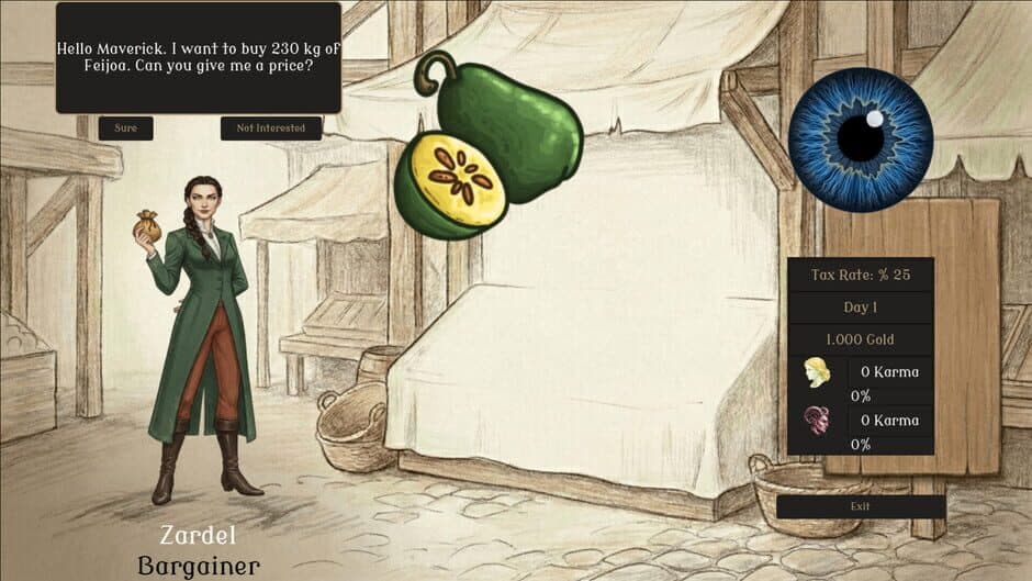 Скриншот 1 из The Fruit Merchant's Diary