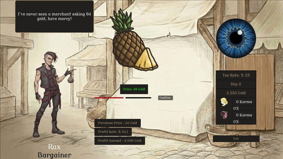 Скриншот 2 из The Fruit Merchant's Diary