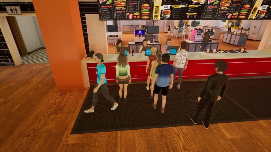 Скриншот 2 из Burger Shift: Team Rush