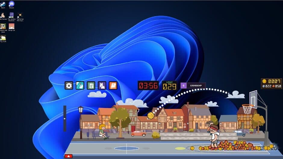 Скриншот 4 из Tiny Hoops: Idle Shooter