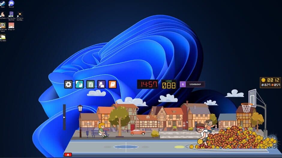 Скриншот 5 из Tiny Hoops: Idle Shooter