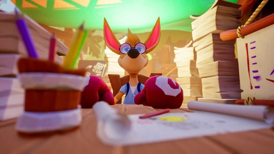 Скриншот 3 из Kao The Kangaroo: Top Of The Class