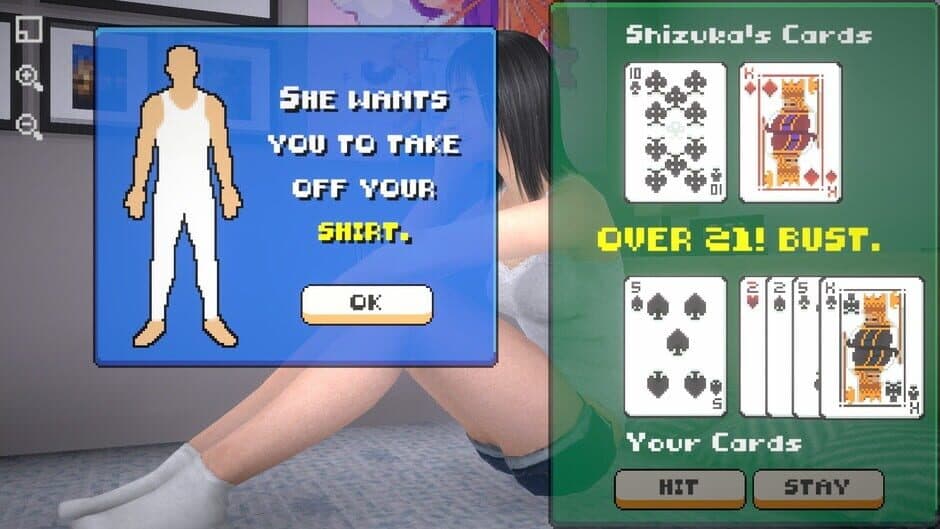 Скриншот 3 из Girlfriend Strip Blackjack