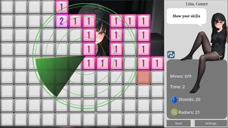 Скриншот 9 из Anime Minesweeper