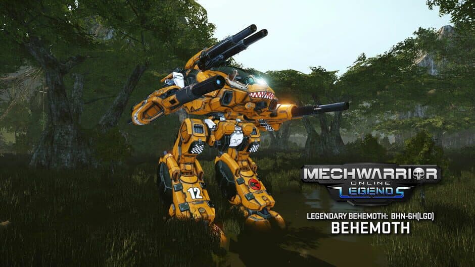 Скриншот 2 из MechWarrior Online: Behemoth Legendary Mech Pack