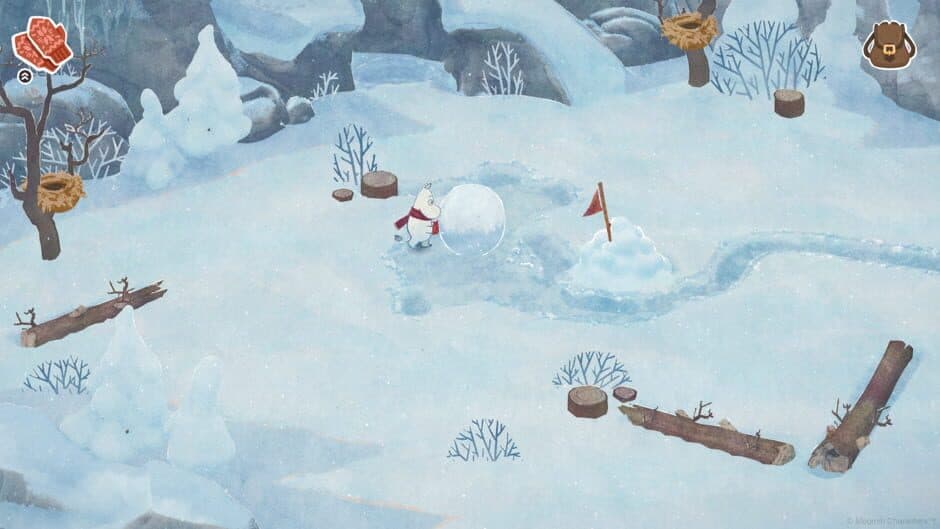 Скриншот 5 из Moomintroll: Winter's Warmth
