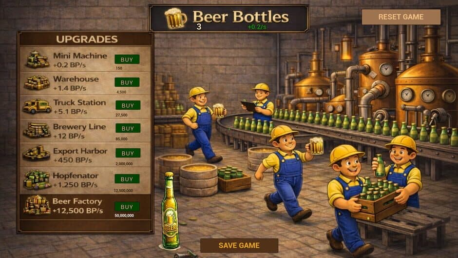 Скриншот 2 из Beer Clicker
