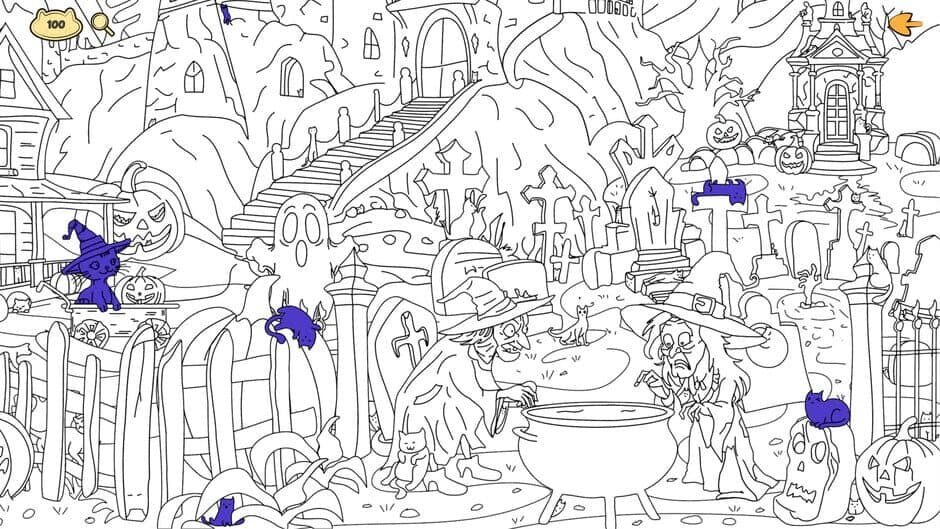 Скриншот 3 из Halloween Filled With Cats