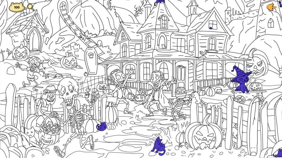 Скриншот 4 из Halloween Filled With Cats