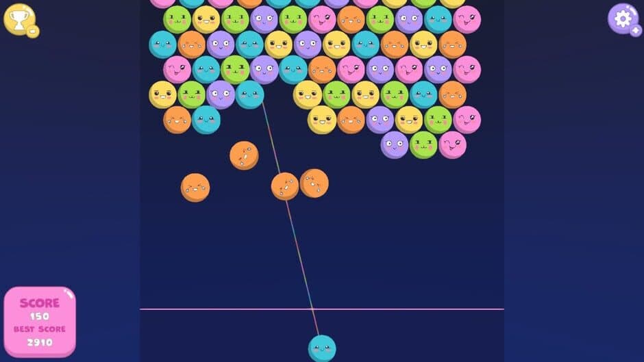 Скриншот 1 из Bubble Shot