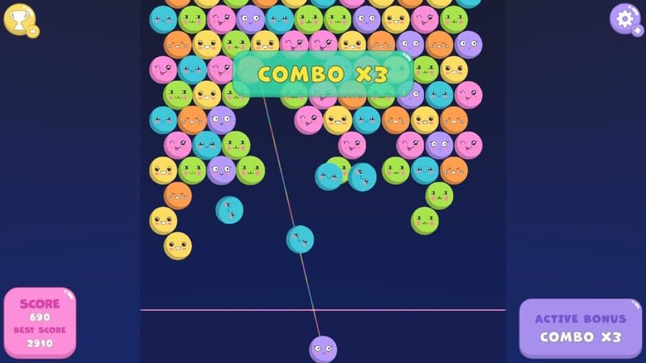 Скриншот 2 из Bubble Shot