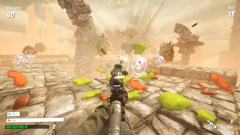 Скриншот 6 из Emoji Battlefield: Island Warfare