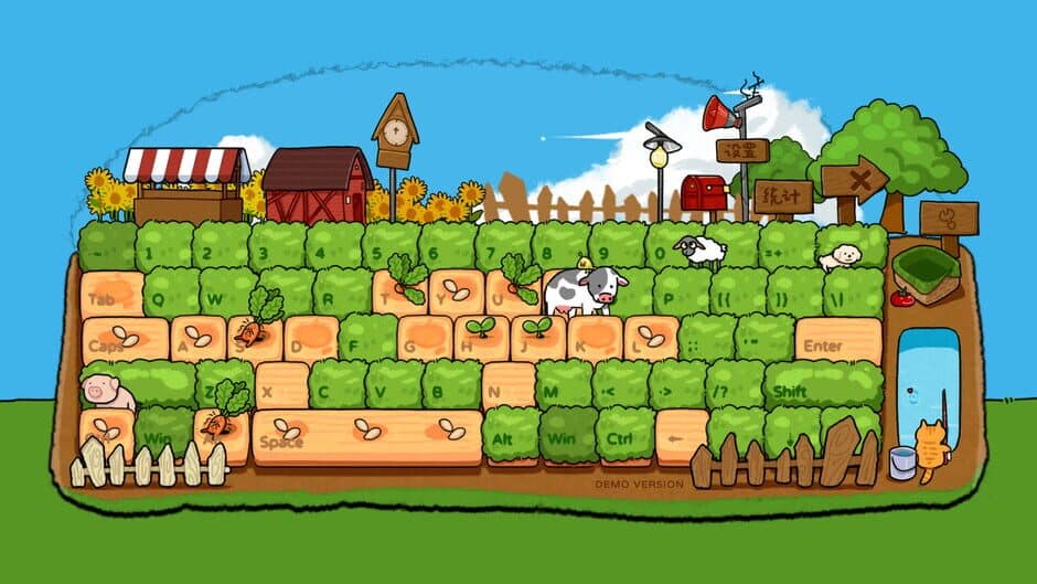 Скриншот 1 из Typing Farmer