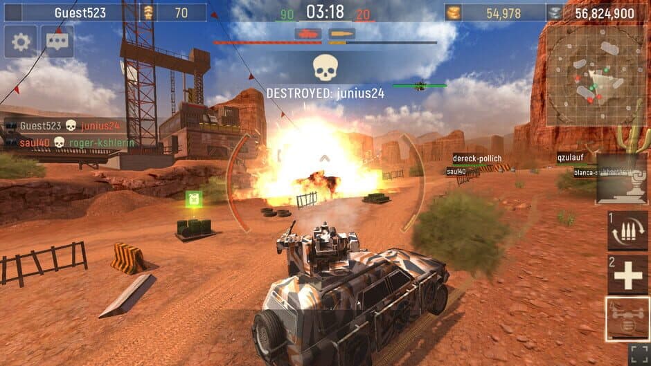 Скриншот 1 из Metal Force: Tank Games Online