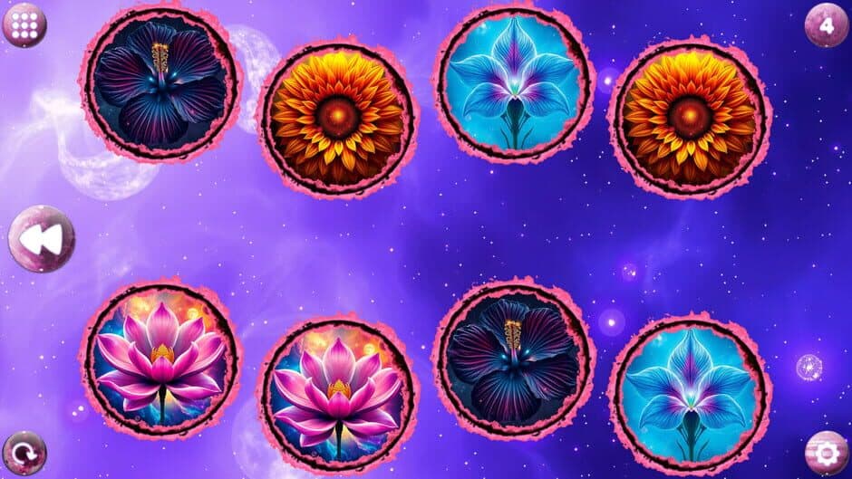 Скриншот 3 из Space Memory: Flowers