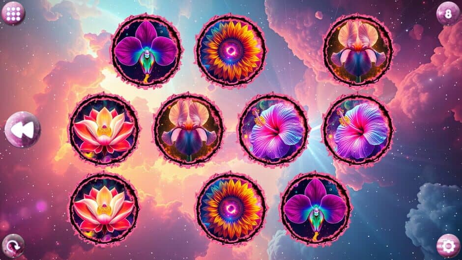 Скриншот 4 из Space Memory: Flowers