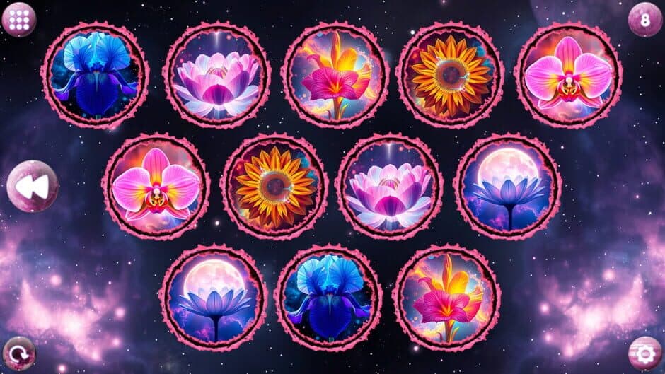 Скриншот 5 из Space Memory: Flowers