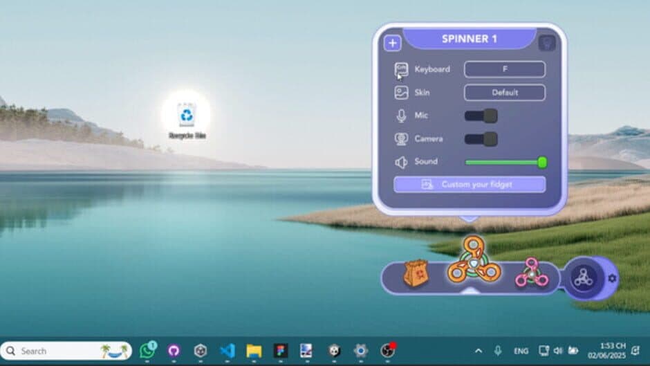 Скриншот 2 из Desktop Fidget