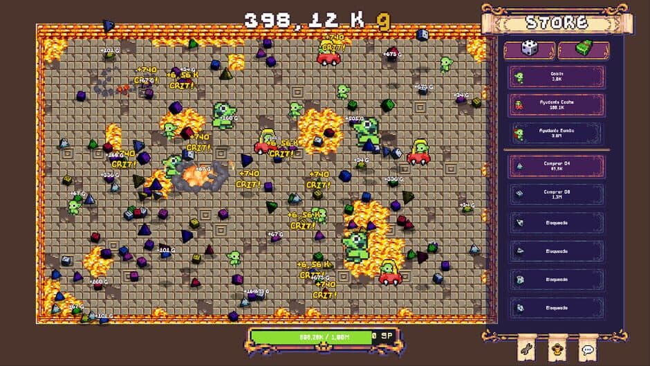 Скриншот 3 из Dice Goblins Clicker
