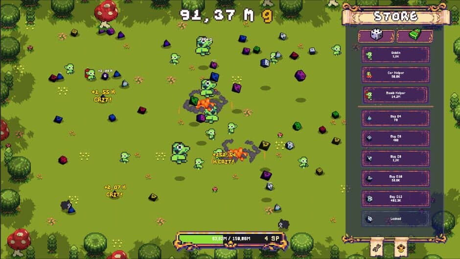 Скриншот 6 из Dice Goblins Clicker