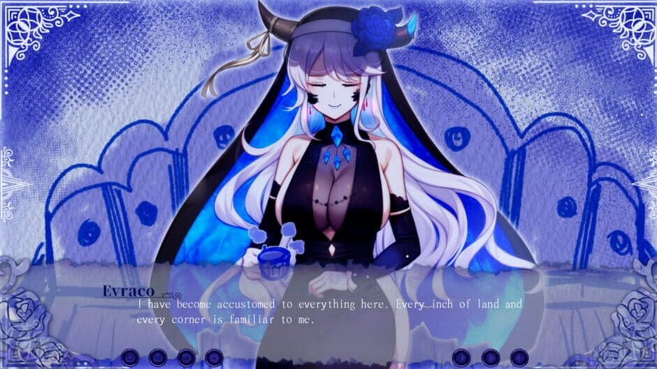 Скриншот 4 из Days with Evraco: The Blind witch in Blue Forest