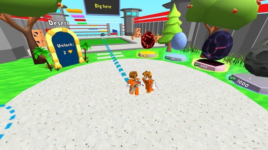 Скриншот 1 из Dig to Escape: Obby