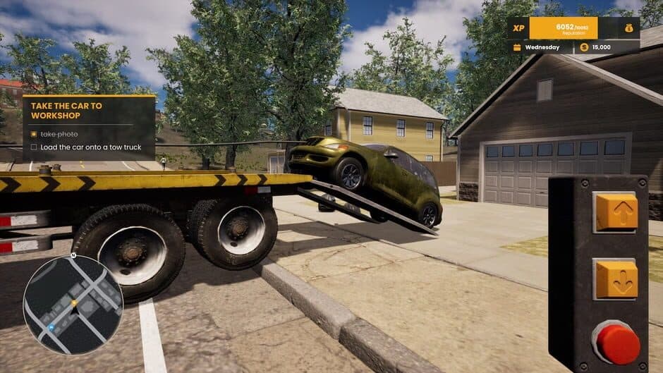 Скриншот 1 из Car Dealer Garage Simulator 2026