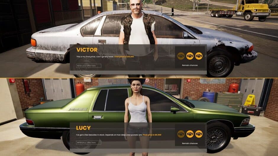 Скриншот 2 из Car Dealer Garage Simulator 2026