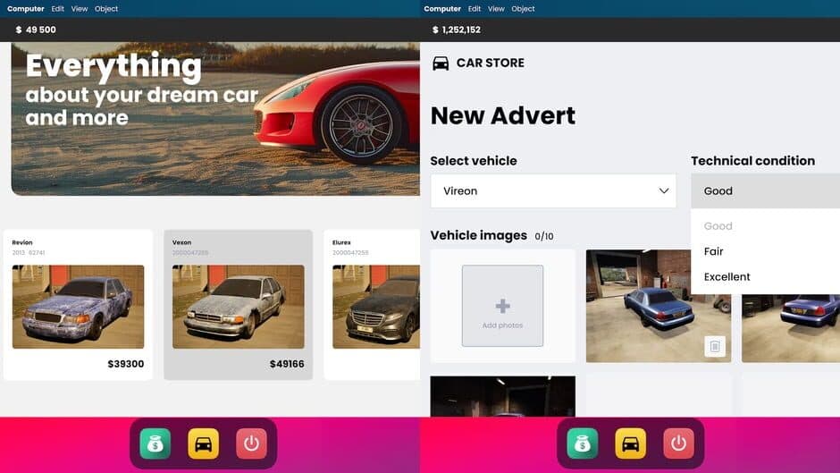 Скриншот 8 из Car Dealer Garage Simulator 2026