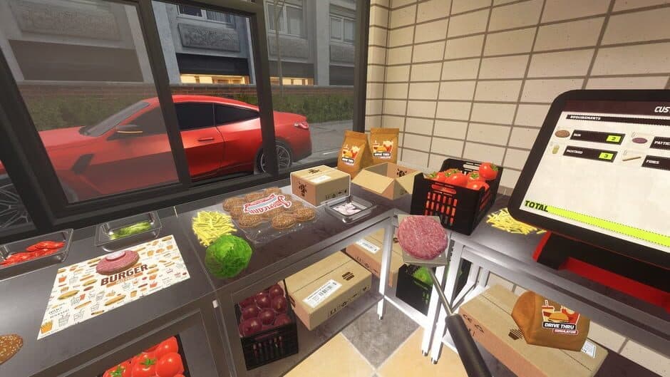 Скриншот 9 из Drive Thru Fast Food Simulator