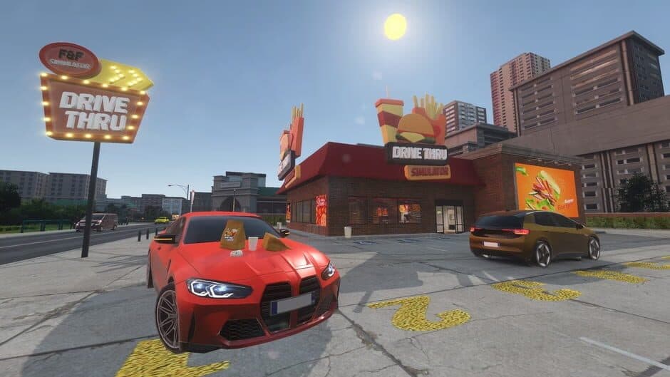 Скриншот 2 из Drive Thru Fast Food Simulator