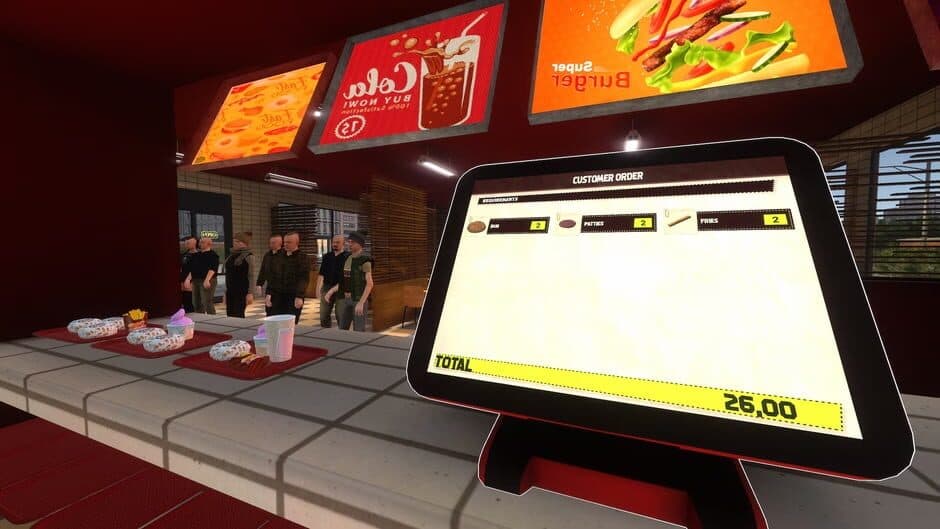 Скриншот 4 из Drive Thru Fast Food Simulator