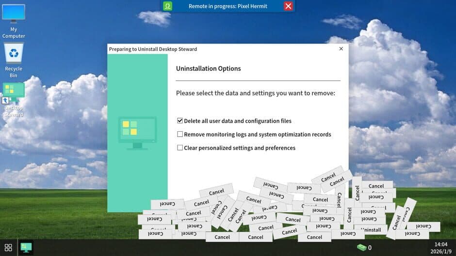 Скриншот 1 из Uninstall Simulator