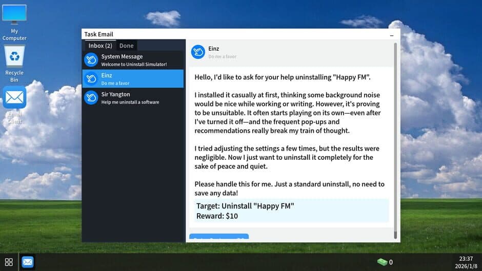 Скриншот 3 из Uninstall Simulator