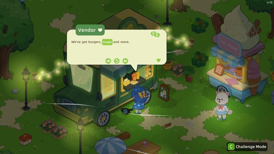Скриншот 3 из Blossom’s Grove: An English-learning Game