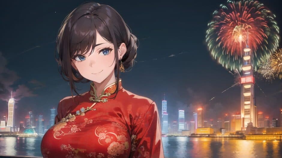 Скриншот 1 из Anime Girls: Shanghai Romance