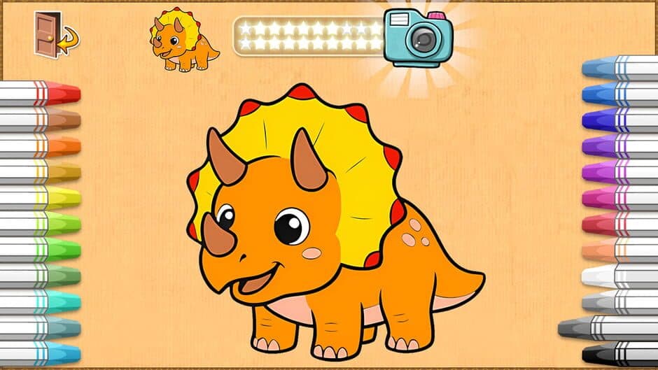 Скриншот 1 из Crayon Little Dino