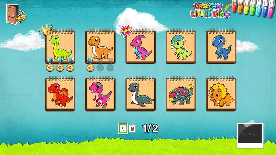 Скриншот 2 из Crayon Little Dino
