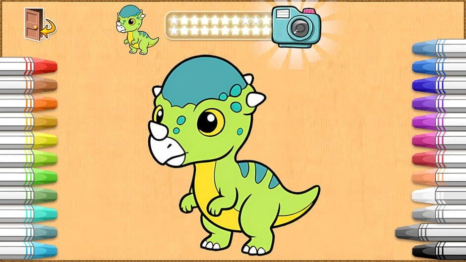 Скриншот 4 из Crayon Little Dino