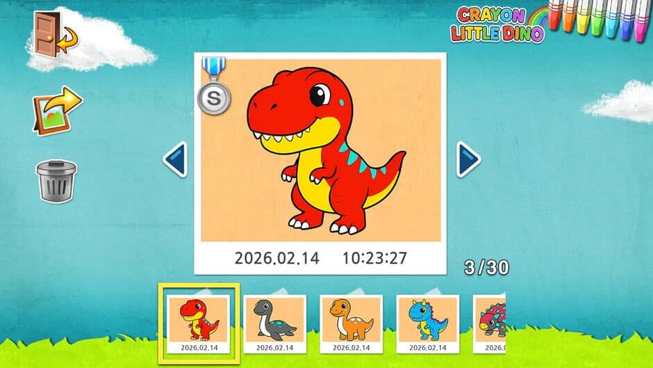 Скриншот 5 из Crayon Little Dino