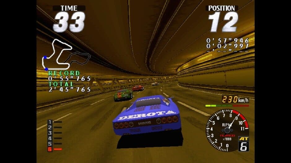 Скриншот 4 из Arcade Archives: Rave Racer