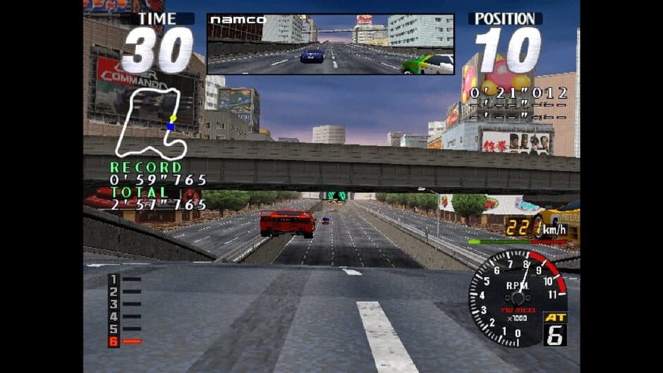 Скриншот 5 из Arcade Archives: Rave Racer