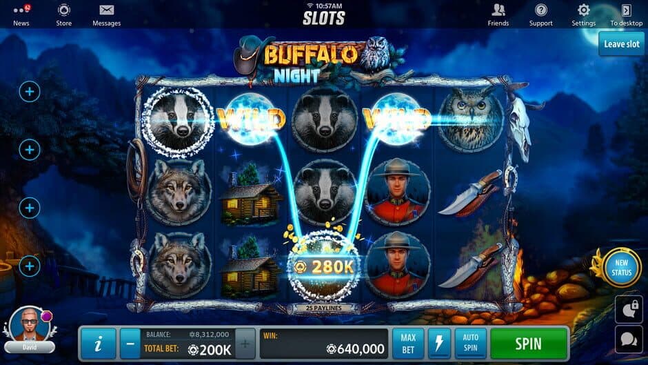 Скриншот 3 из Jackpot Buffalo Slots