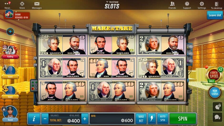 Скриншот 4 из Jackpot Buffalo Slots